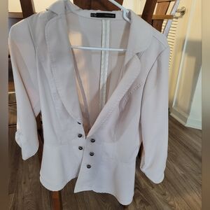 Maurices Light Pink Blazer